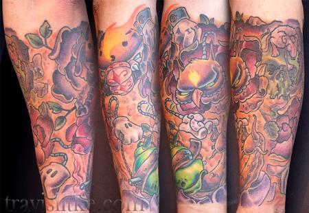 Travis Litke - Mousewars Chronicles Half Sleeve